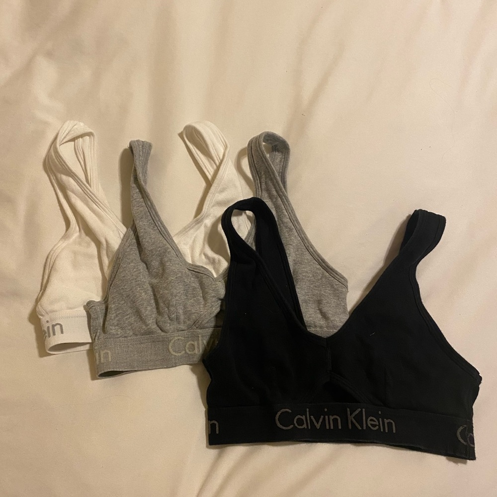 Calvin Klein bra 3-pack